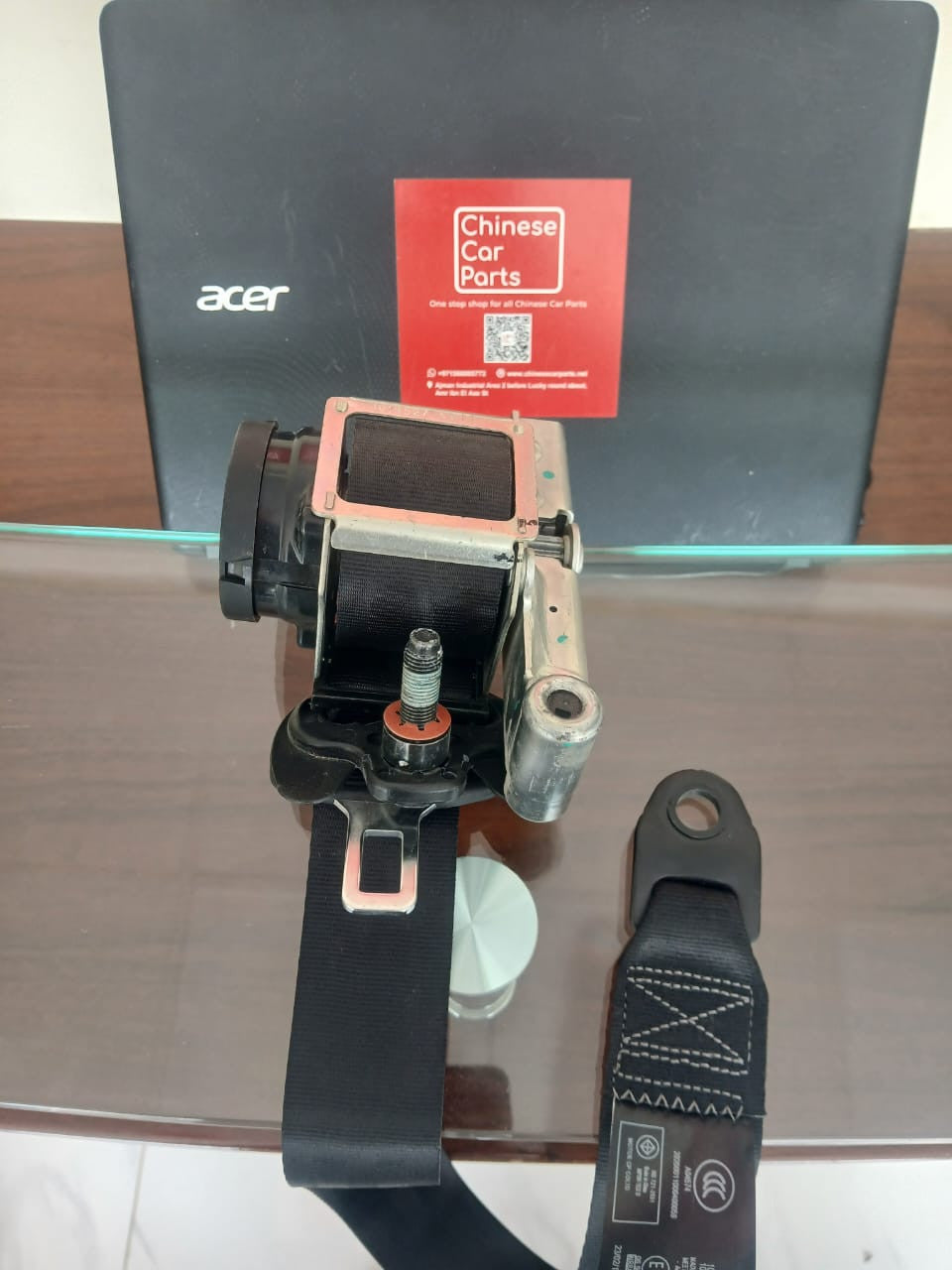 MG ZS Front seat belt