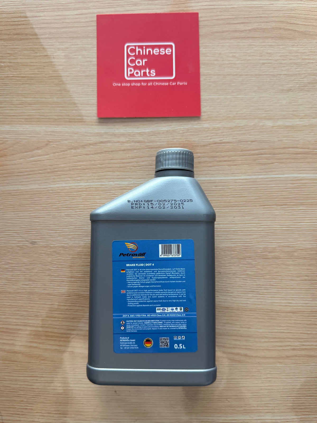 Brake oil Dot 4