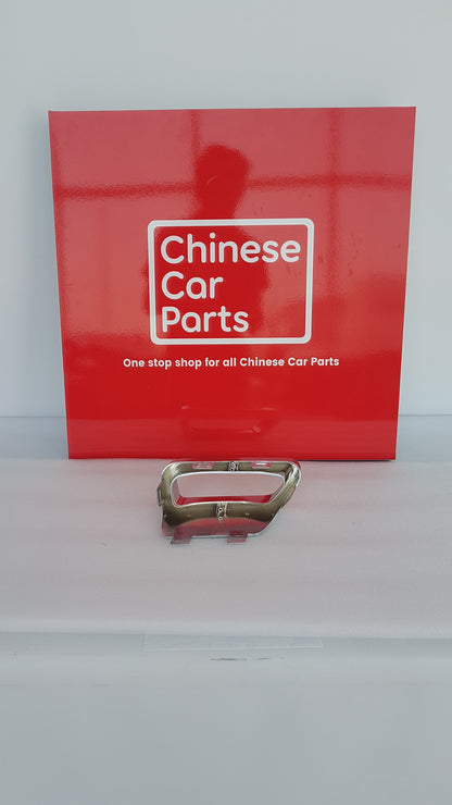 JAC S3 Rear Bumper Exust Crome Left