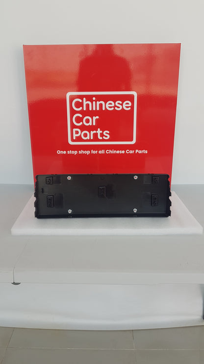 MG MG7 LICENSE BOARD