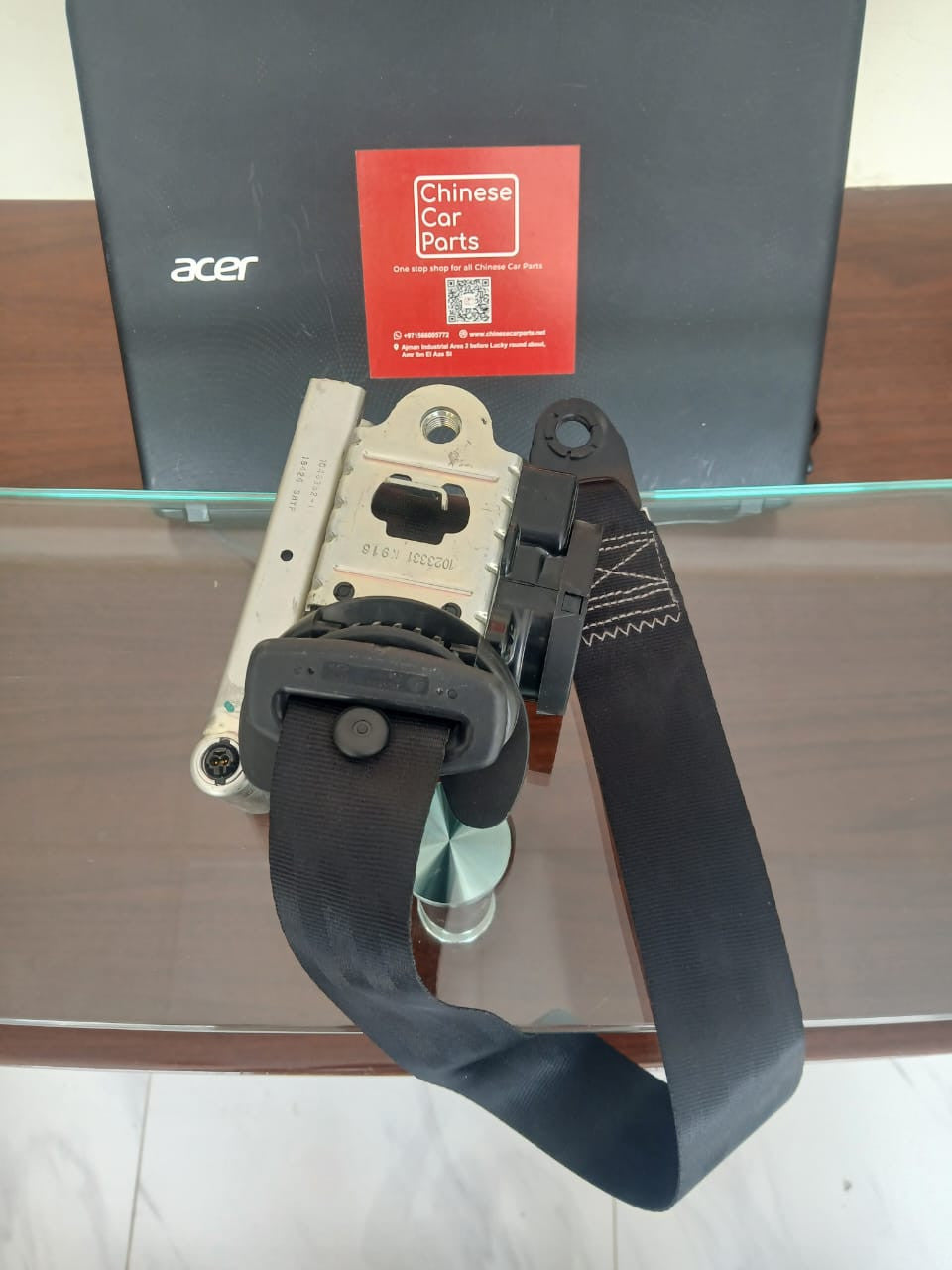 MG ZS Front seat belt