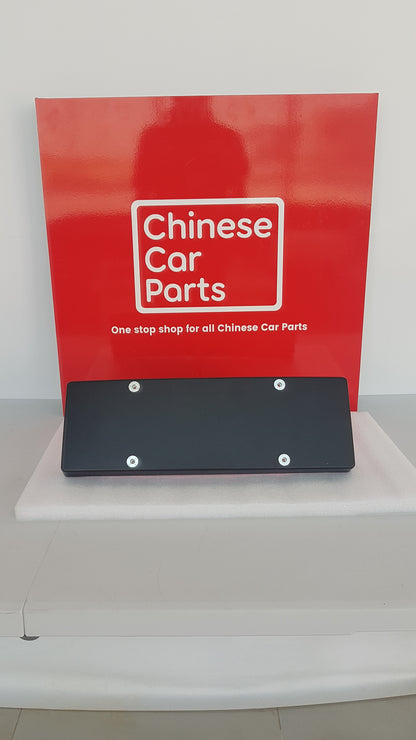 MG MG7 LICENSE BOARD