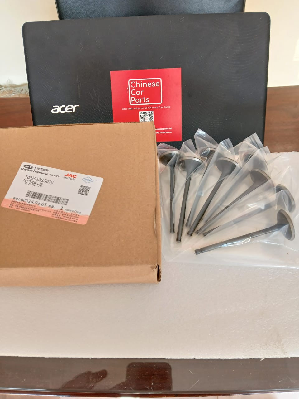 JAC S3 Intake Valve + Exhaust