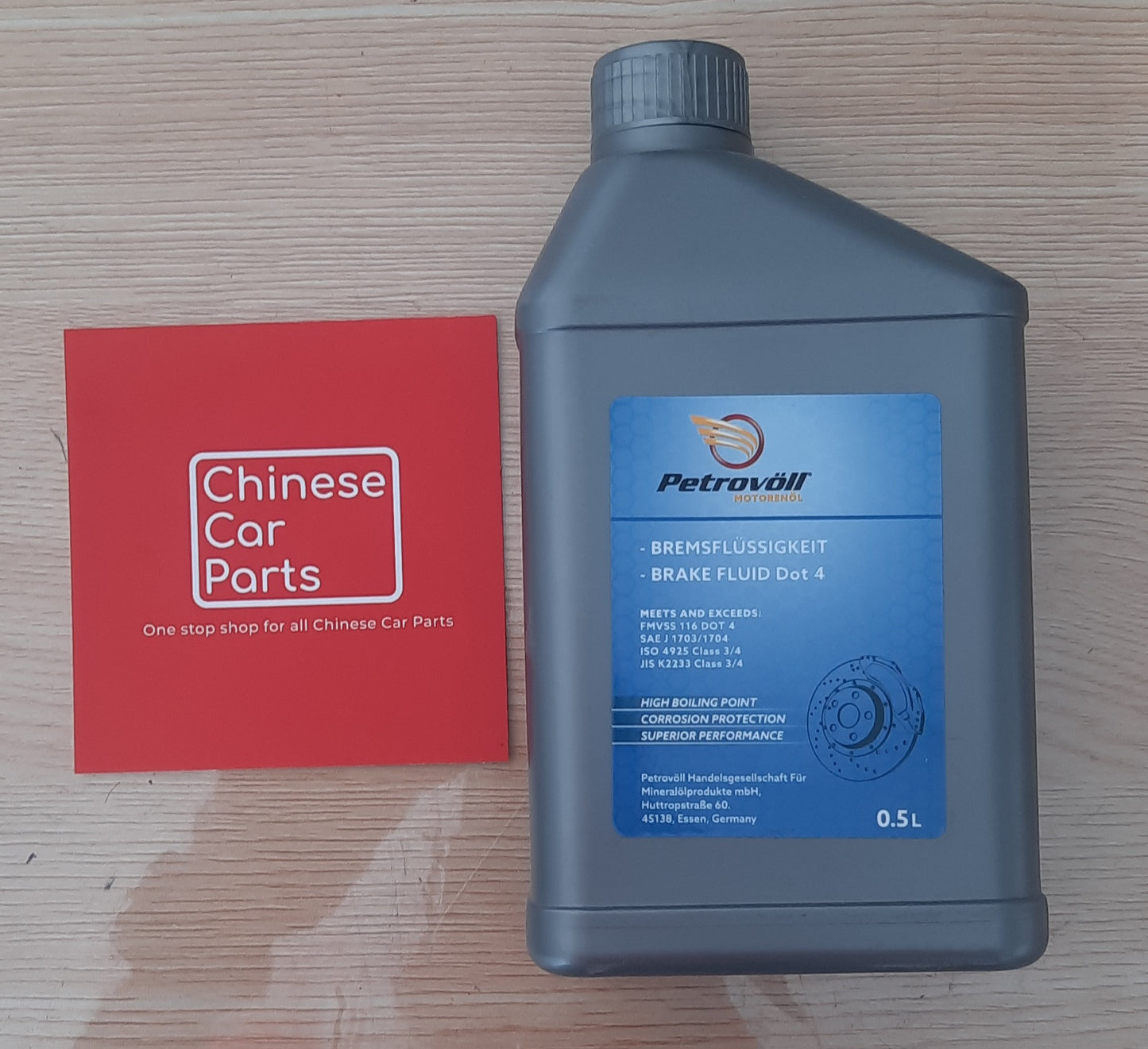 Petrovoll Brake Fluid DOT 4 500ML