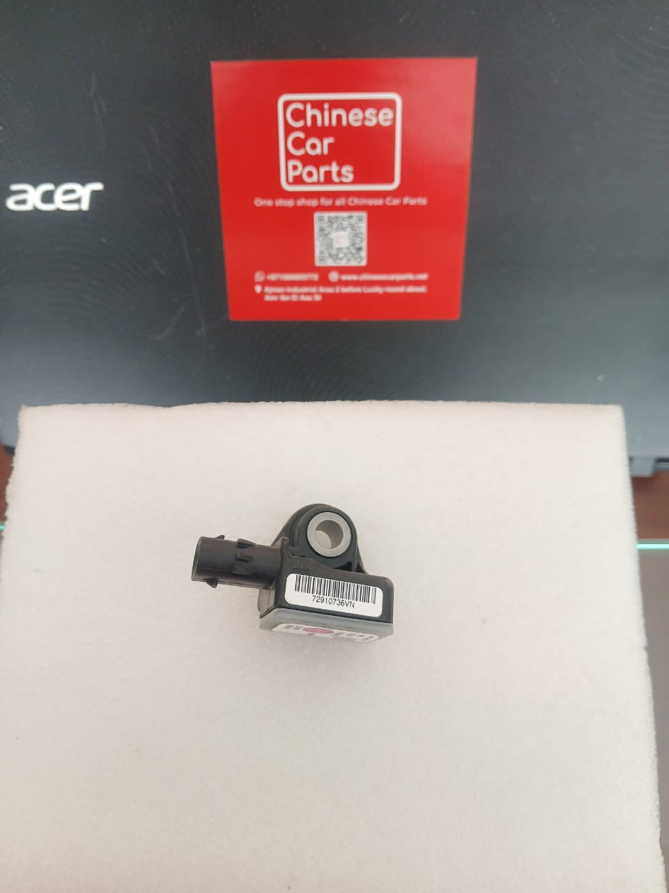 MG ZS Impact Crash Sensor