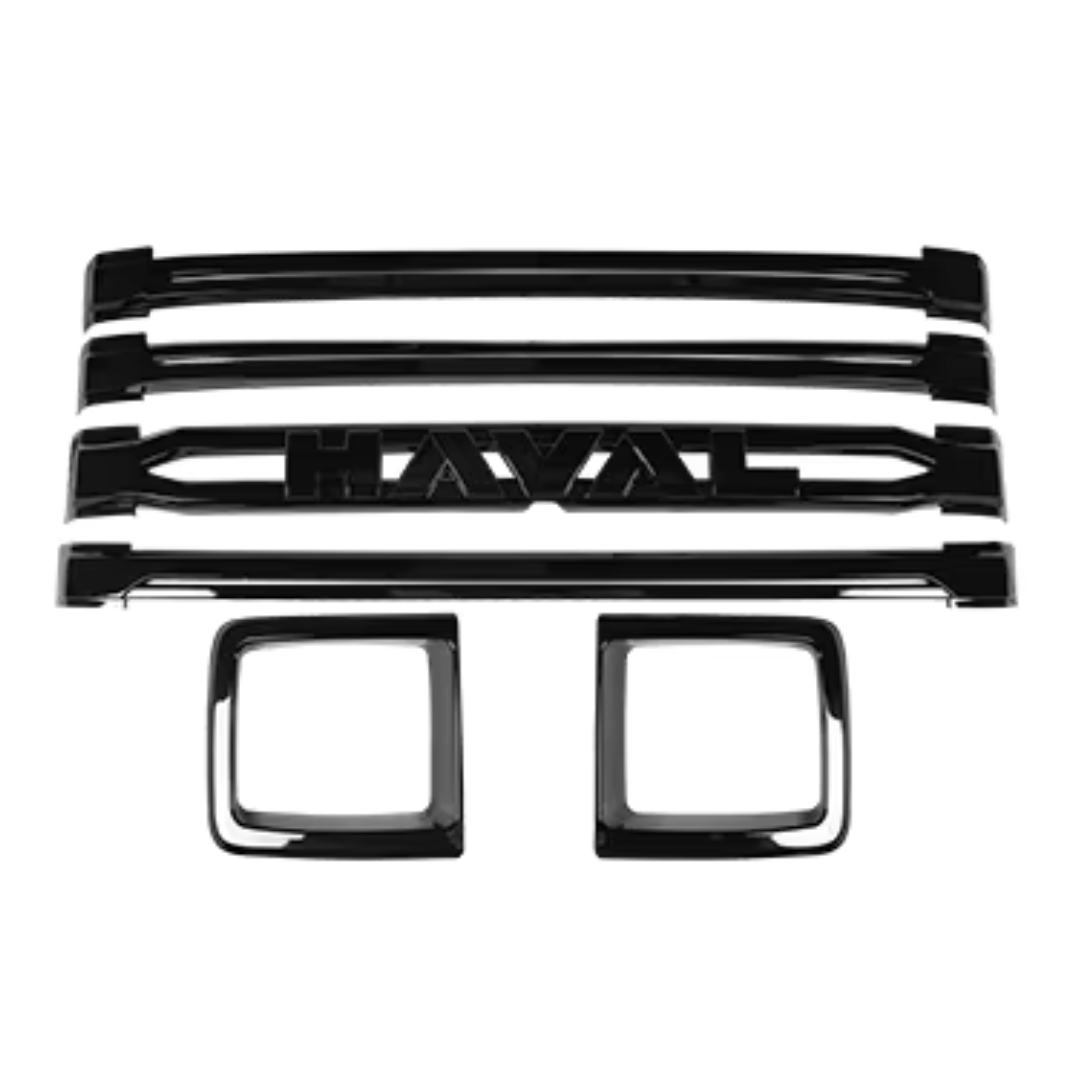 HAVAL H9 GRILLE COVER (GLOSS BLACK)