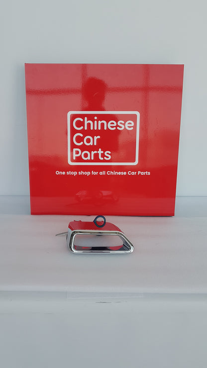 JAC S3 Rear Bumper Exust Crome Left