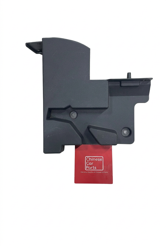 Jetour Dashing left rear parcel shelf support bracket on a white background, front view