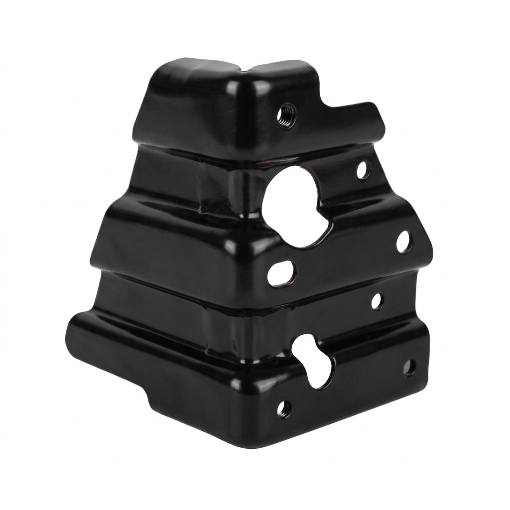 Jetour T2 Front Bumper Bracket RH on a white background, first view